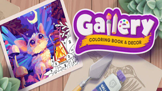 画廊 涂色本和装饰 Gallery Coloring book & decor|官方中文|解压即撸|