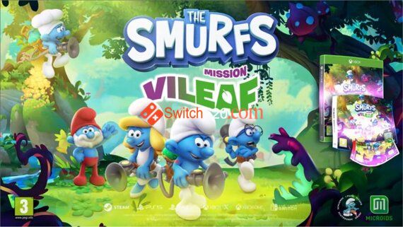 蓝精灵 毒叶大作战/官方中文/完美学习版