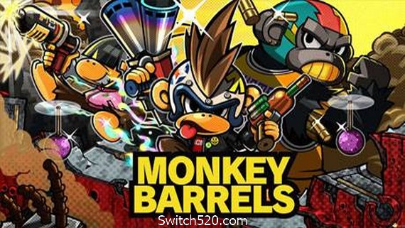 猴子桶战/Monkey Barrels- Switch520.com